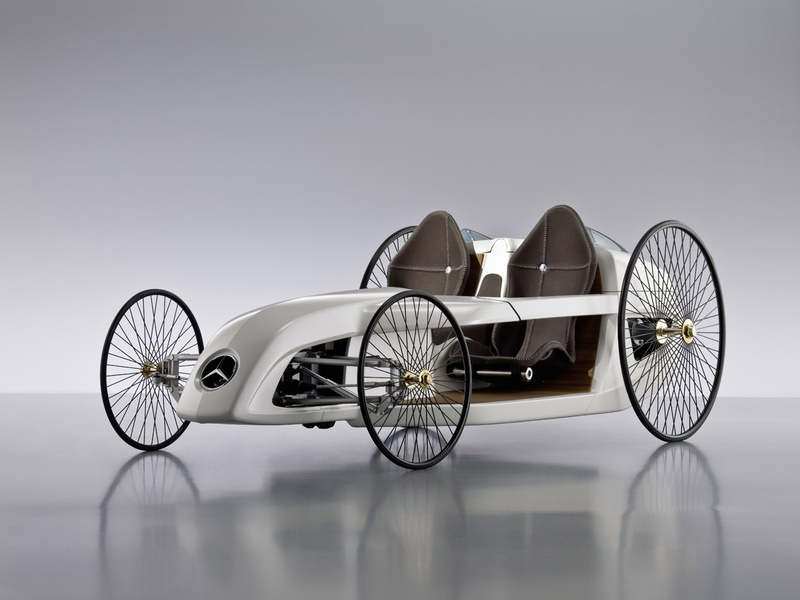 Illustration for article titled Mercedes F-CELL Roadster: Hydrogen-Powered Buggy Concept